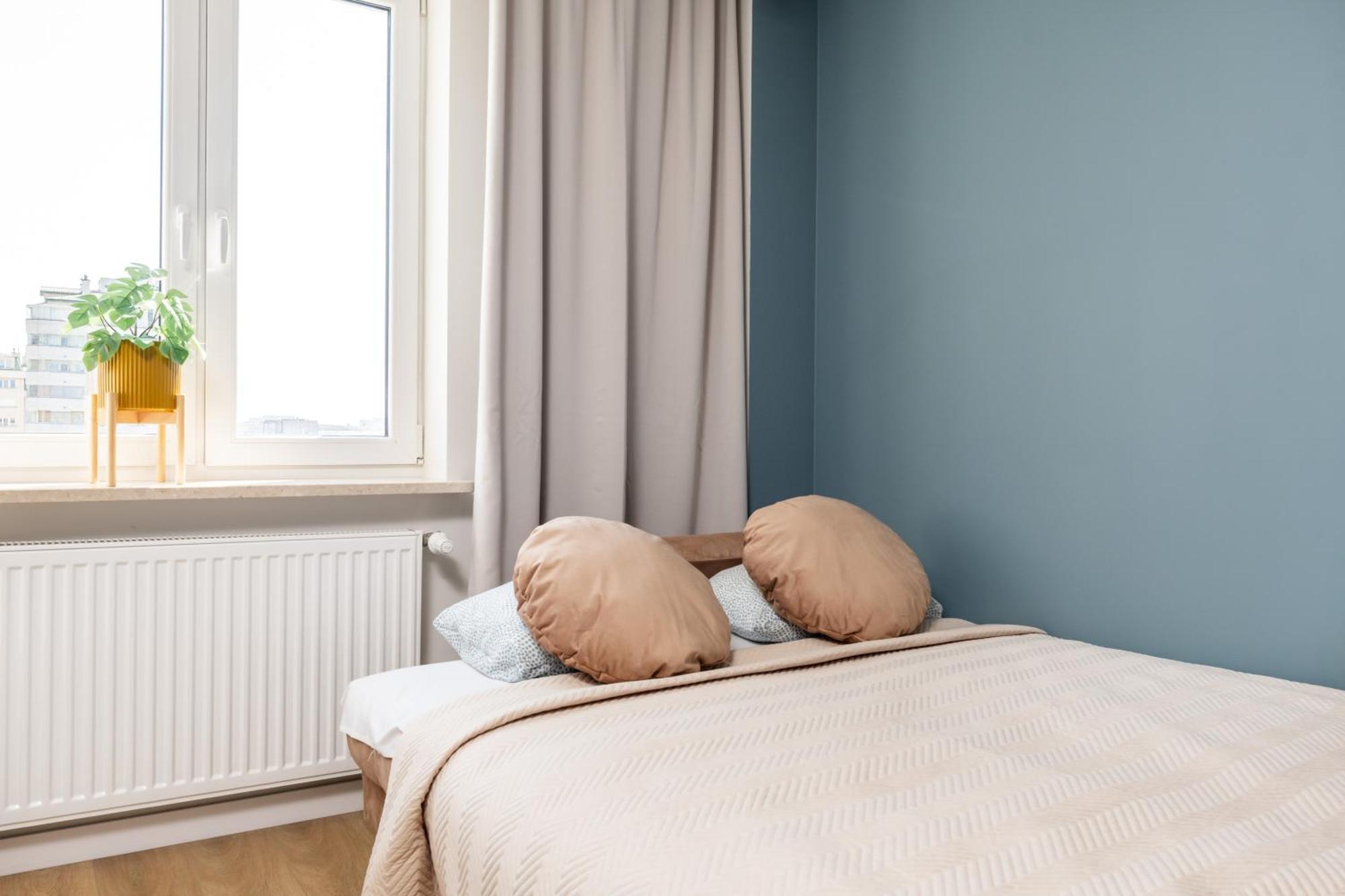 Blue Matcha Premium Apartment Okopowa Varsóvia Exterior foto