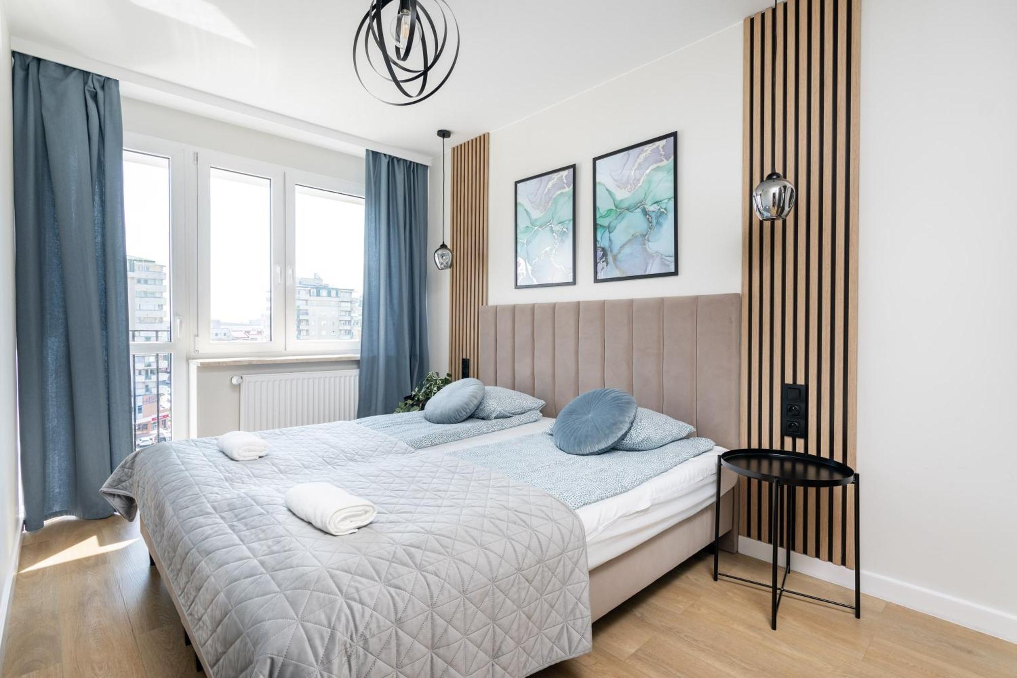 Blue Matcha Premium Apartment Okopowa Varsóvia Exterior foto